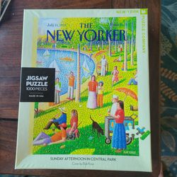 New Yorker 1000 Piece Puzzle