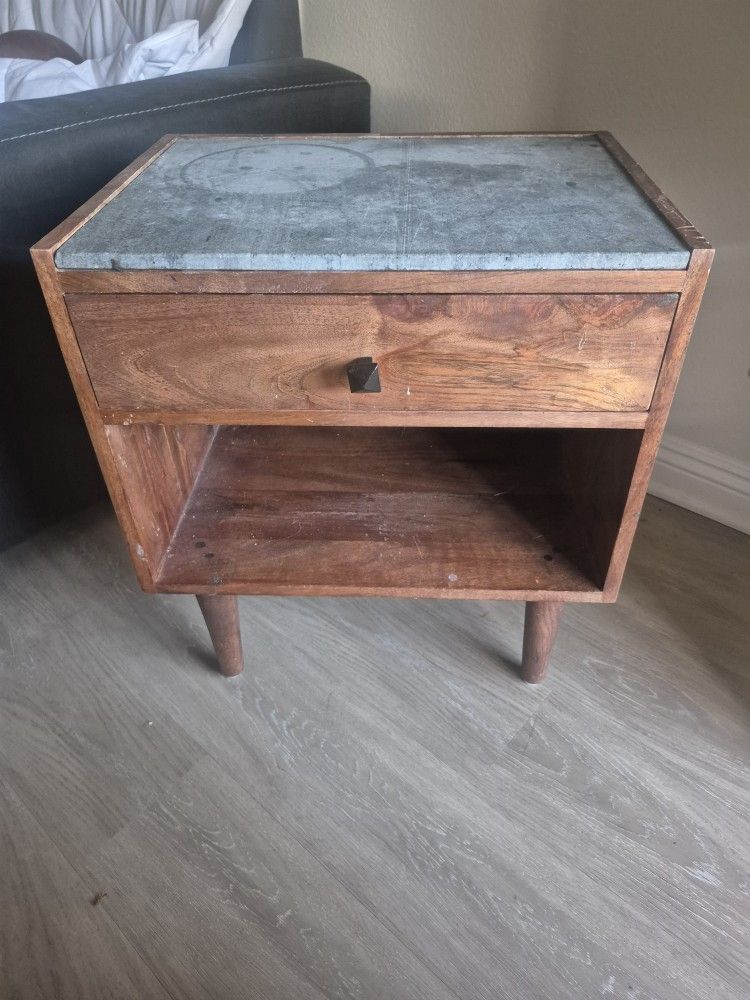 Rustic End Table