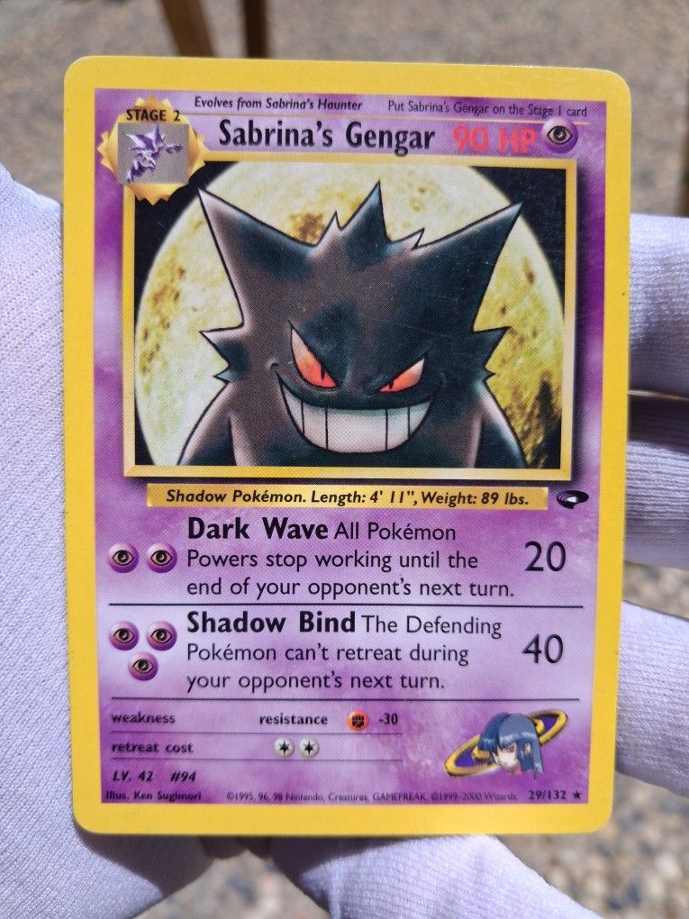 Pokemon Sabrinas Gengar
