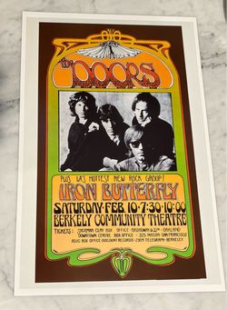 The doors concert poster