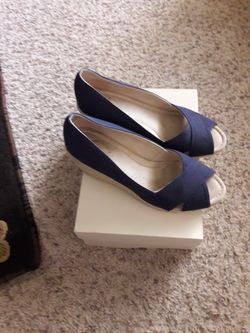 Navy Dress Shoes