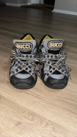 Gucci Flashtrek Chunky Sneakers with Removable Punk Spikes