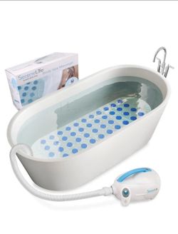SereneLife Portable Spa Bubble Bath Massager Thermal Spa Waterproof Non-slip