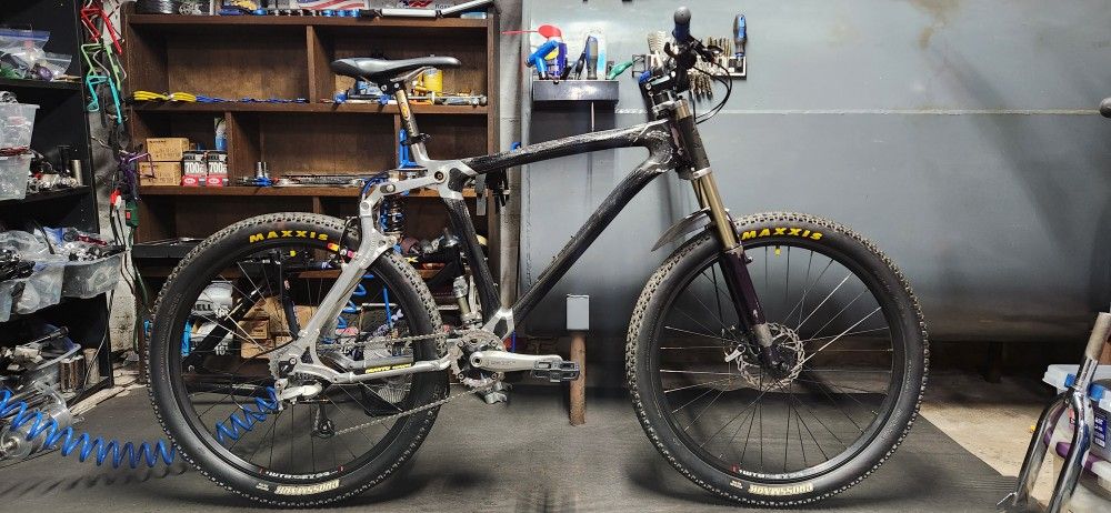 1997 Mid-School GT Thermoplastic Carbon STS Full Suspension Bike