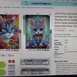 Jooz Diamond Art Picture Set (2 Pack)