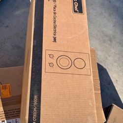 Magic Chef 12 in. Radiant Electric Ceramic Glass Cooktop in Black with 2 Burner Elements Including D