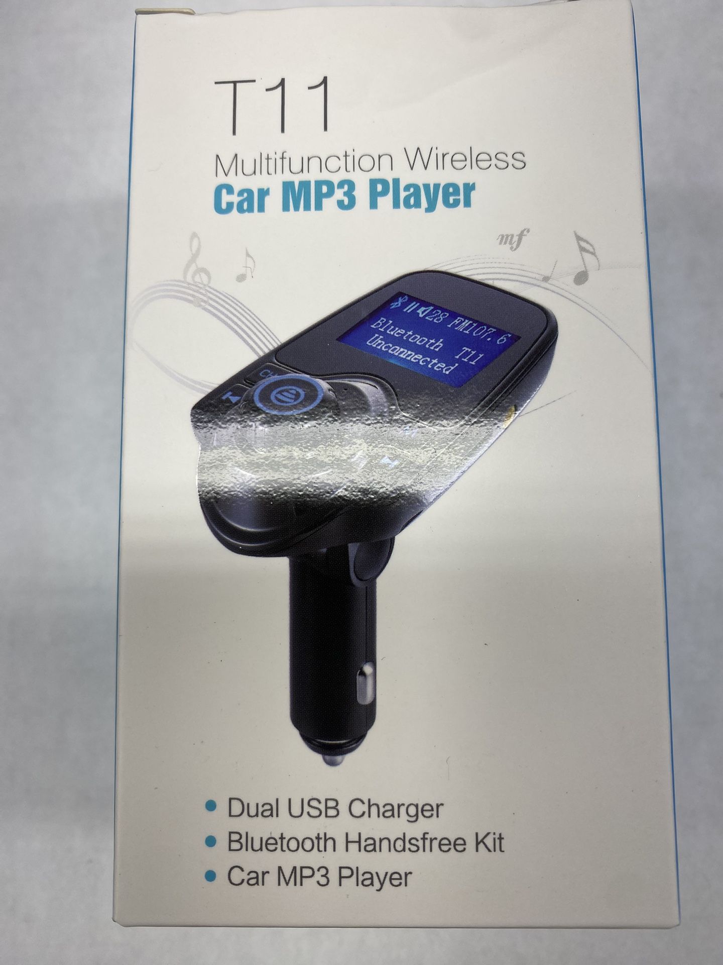 T11 Car Bluetooth Mp3 Player Make Older Cars Add Blutooth