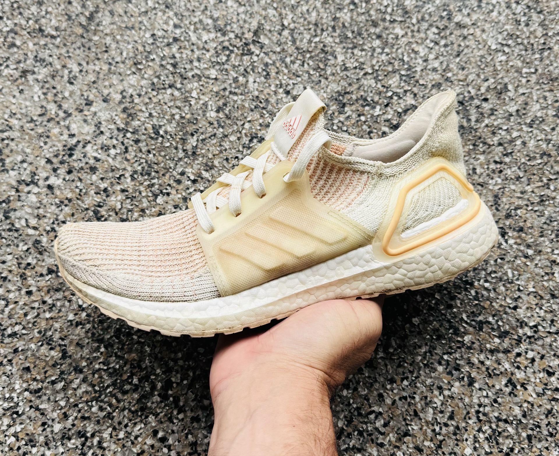 Adidas Ultra Boost 19 ‘Off White Glow Orange’ 2019 Sz 7.5W