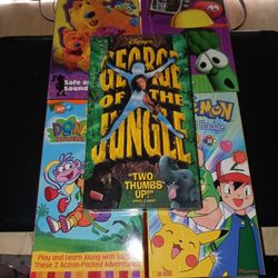 Kids Vhs Late 90 5 For $10