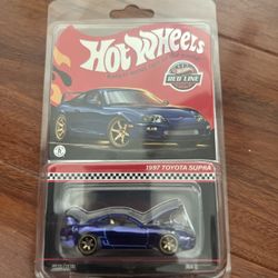 2024 RLC Hot Wheels Collectors 1997 Toyota Supra Spectraflame Blue 