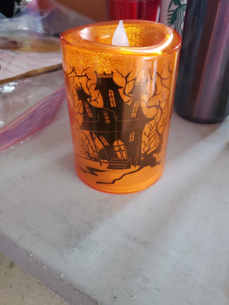 Battery Operated Halloween Candle