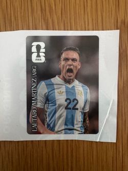 Lautaro Martínez - Sticker - FIFA World Cup Panini Album