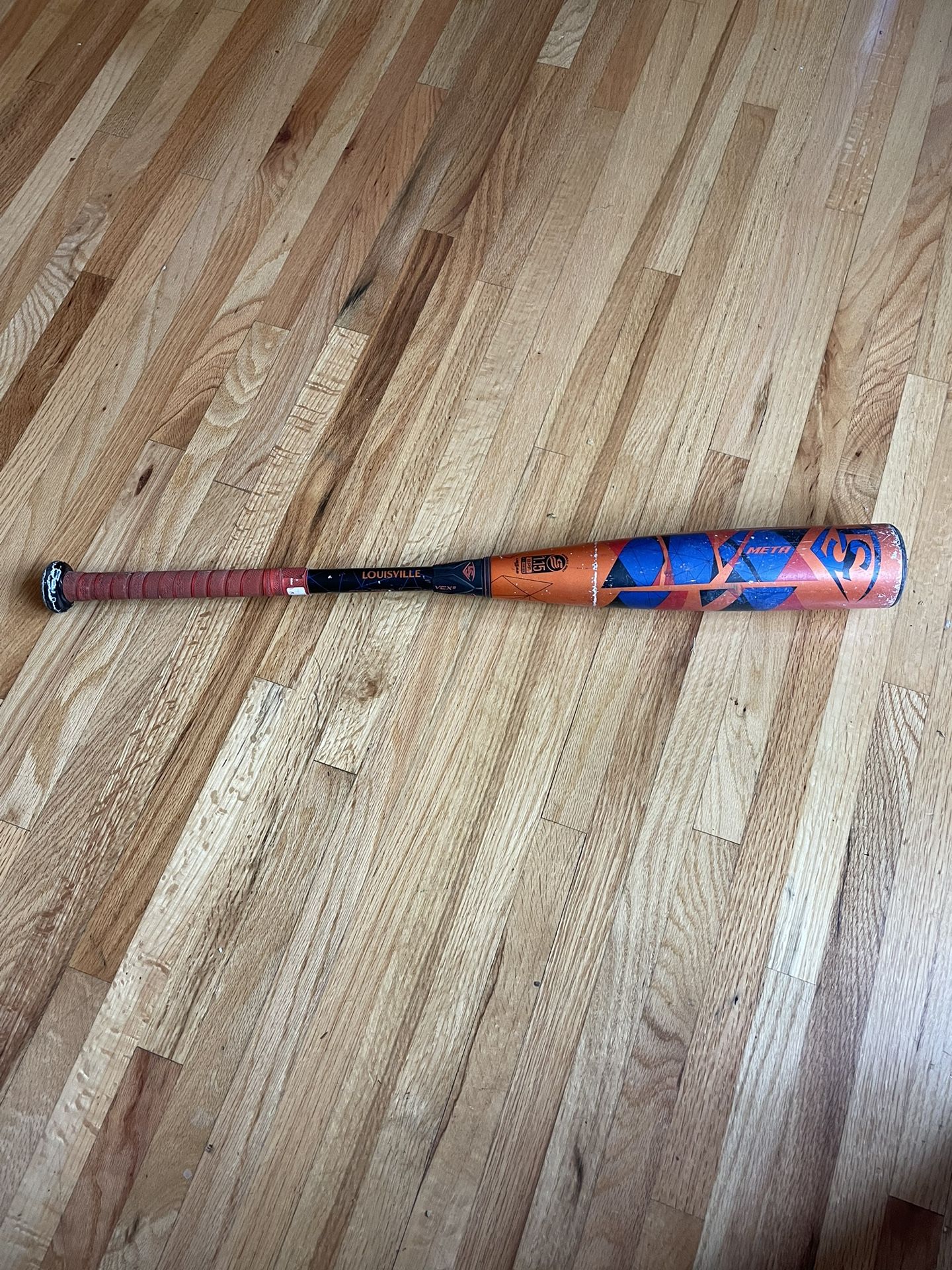 Louisville Slugger META 28”/18oz (-10) Baseball Bat 2022 USSSA Stamped.  Barrel is 2 3/4”