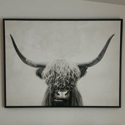 Pancho Wall Art - 4’ X 3’ Wood Framed Canvas