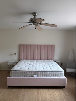 King size bed and mattress