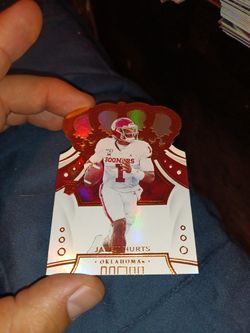 Jalen Hurts Rookie $15 Obo