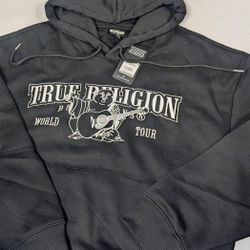 New Men's Large True Religion Hoodie