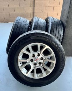 Good set 🔥  GMC Sierra Yukon Denali 18" Wheels and Tires