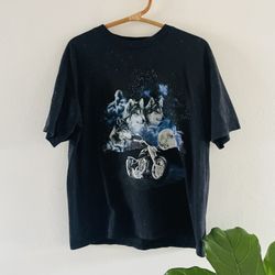 Cotton On. Wolf graphic t shirt.   Bin D