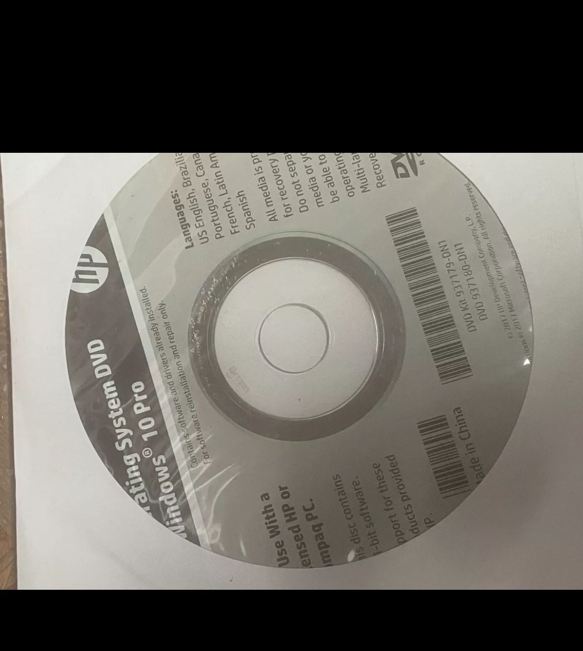 Windows 10 Pro (OEM,DVD) - Genuine License Never Used
