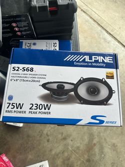 Alpine car speakers