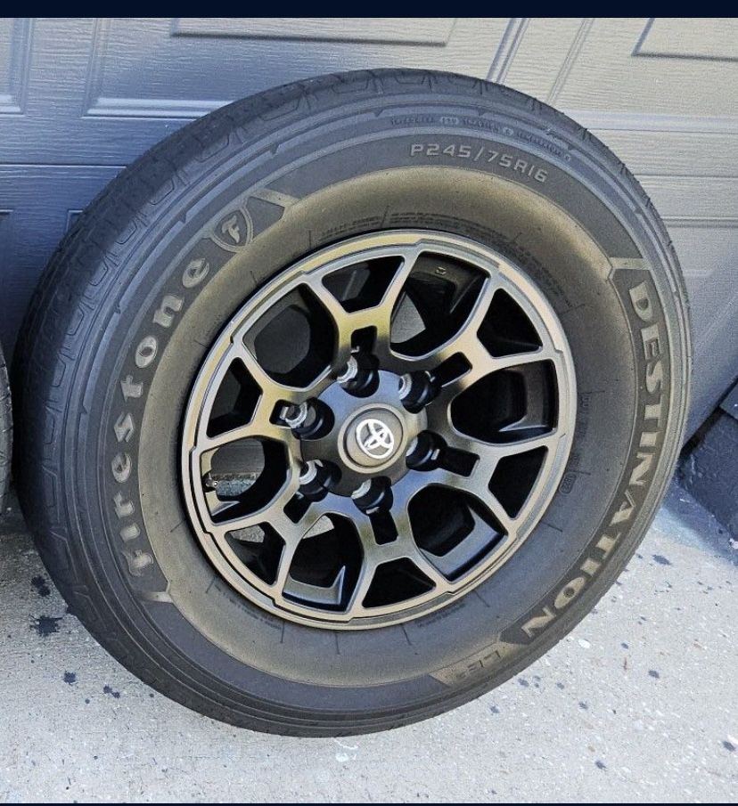 Toyota Wheels And Tires 
