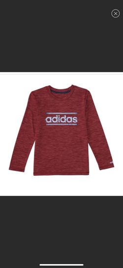 Boys 8-20 adidas Mesh Linear-Logo Tee. Size M