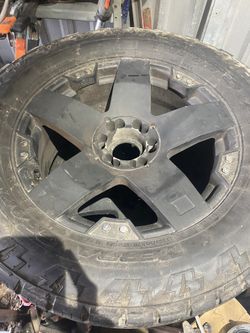 Rockstar 20” Rims Universal 6 Lug