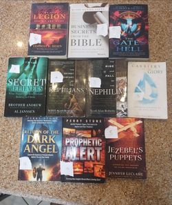 CHRISTIAN RELIGIOUS BOOKS (Prices Listed)