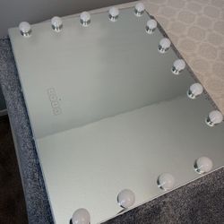 White Vanity Mirror
