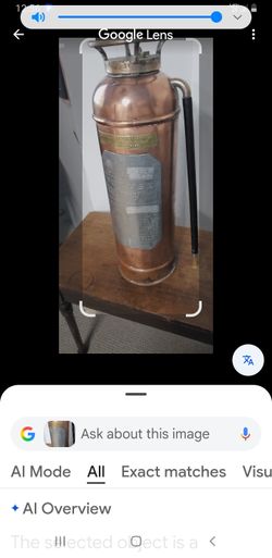 Vintage  fire extinguisher