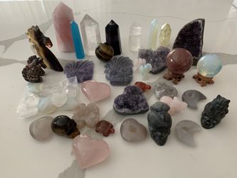 Lot Of Healing Stone Crystals