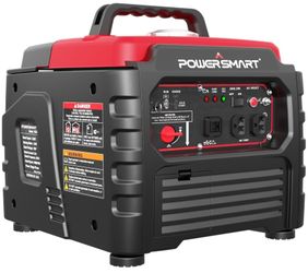 PowerSmart 1500 Watt Portable Gas Power Generator for Outdoor Camping and Home Use, Inverter Generator