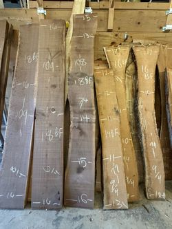 Hard Wood Slabs!