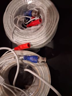 4 50 ft because security camera cables