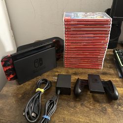Nintendo Switch With 20 Games