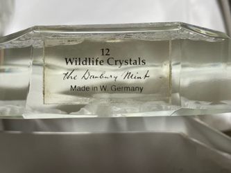 Set of 12 Danbury Mint Wildlife