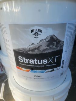 Miller Stratus Exterior Paint