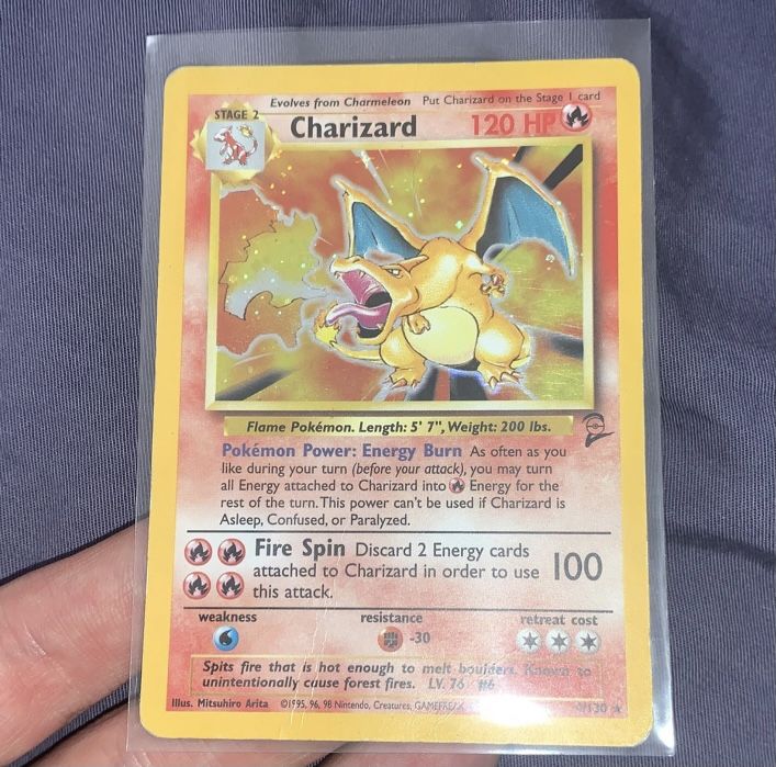 Base Set 2 Holo Charizard
