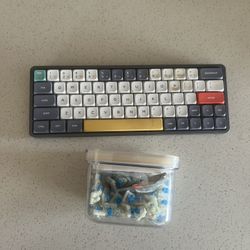 Nuphy Wireless Keyboard With An Extra Set Of Buttons