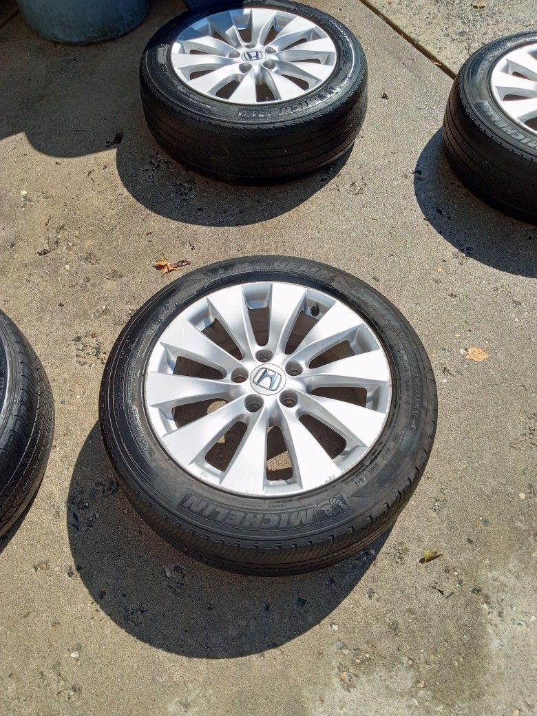 Set Of Stock OEM 2014-2017 Honda Accord Rims