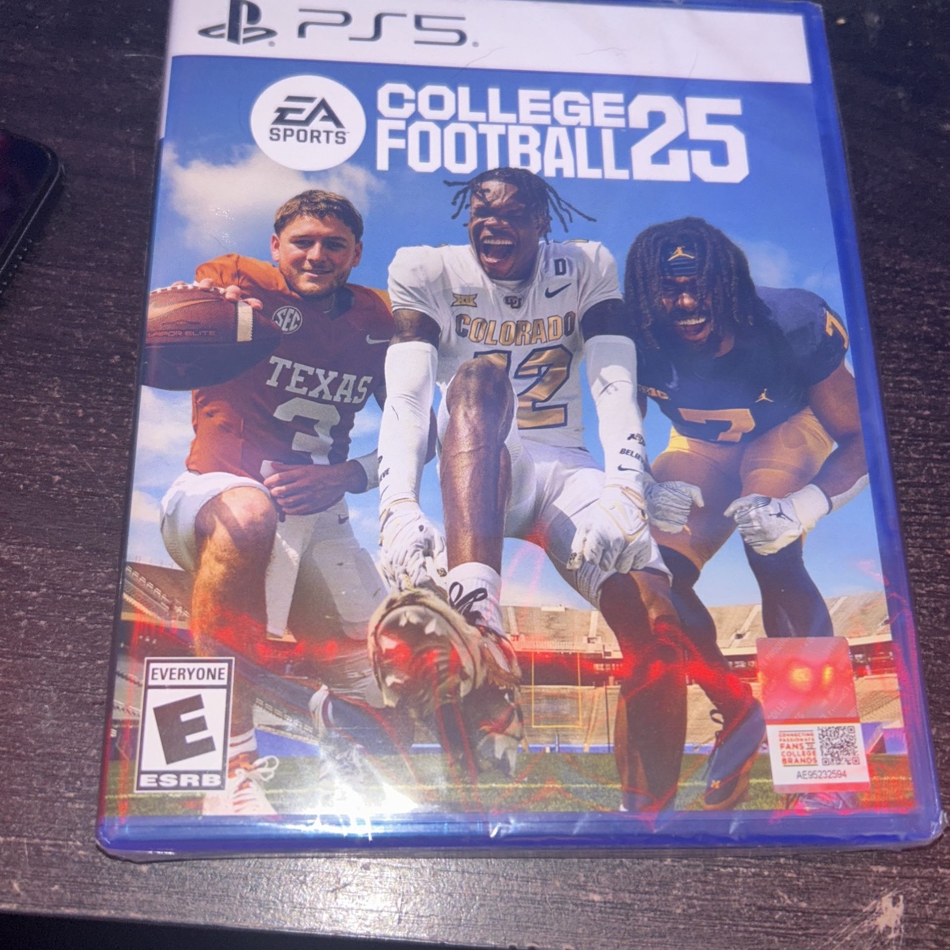 PS5 NCAA25 Physical Disc