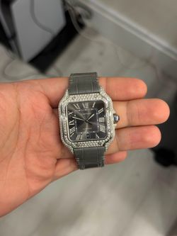 Grey Diamond Santos Cartier