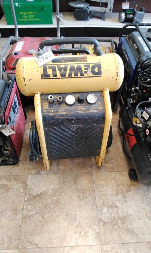 Dewalt 4.5 Gal Air Compressor ($90)