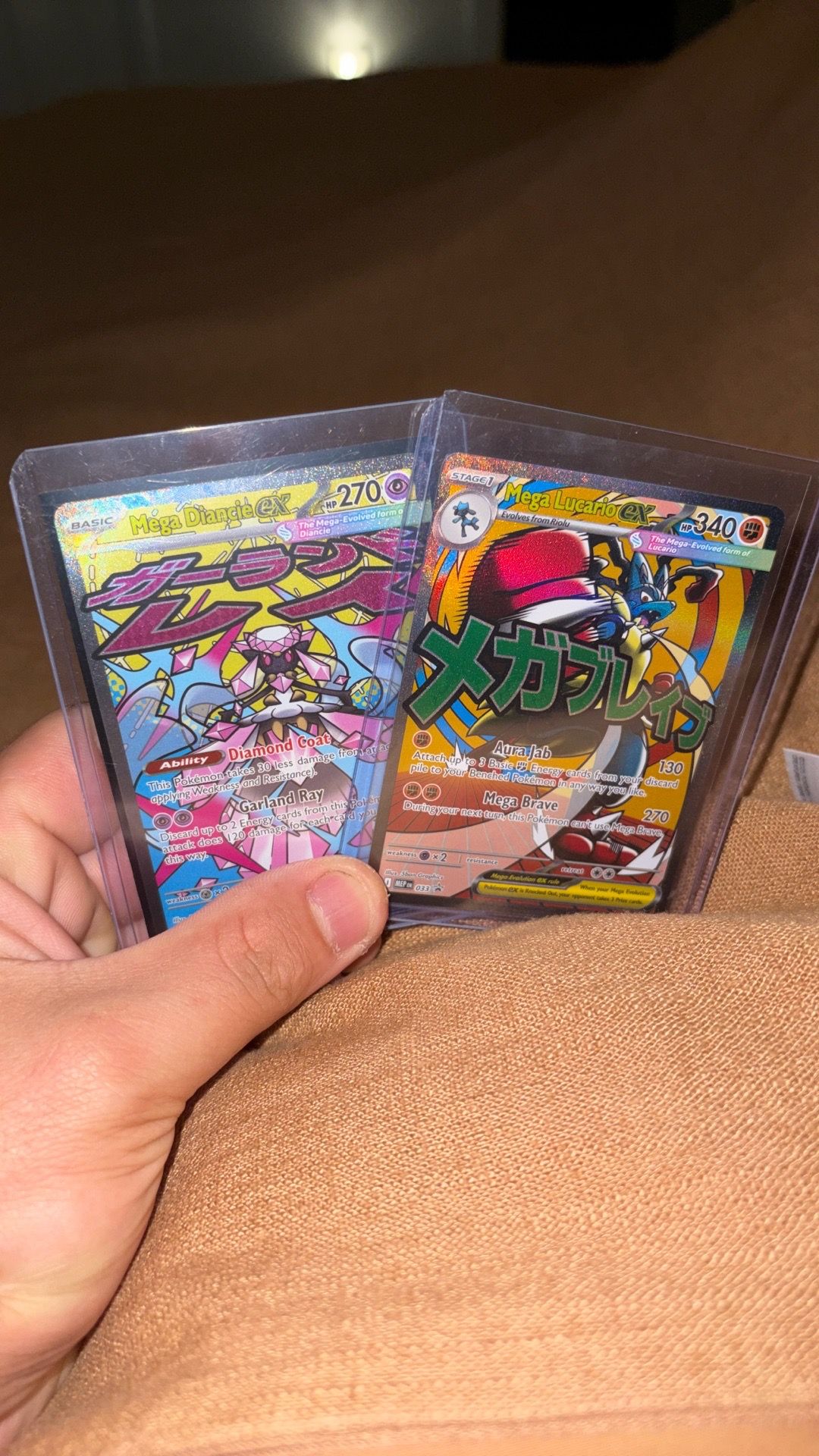 Mega Lucario & Mega Diancie - Pokémon Cards