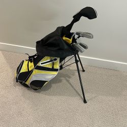 Kids Golf Clubs with Bag & Balls