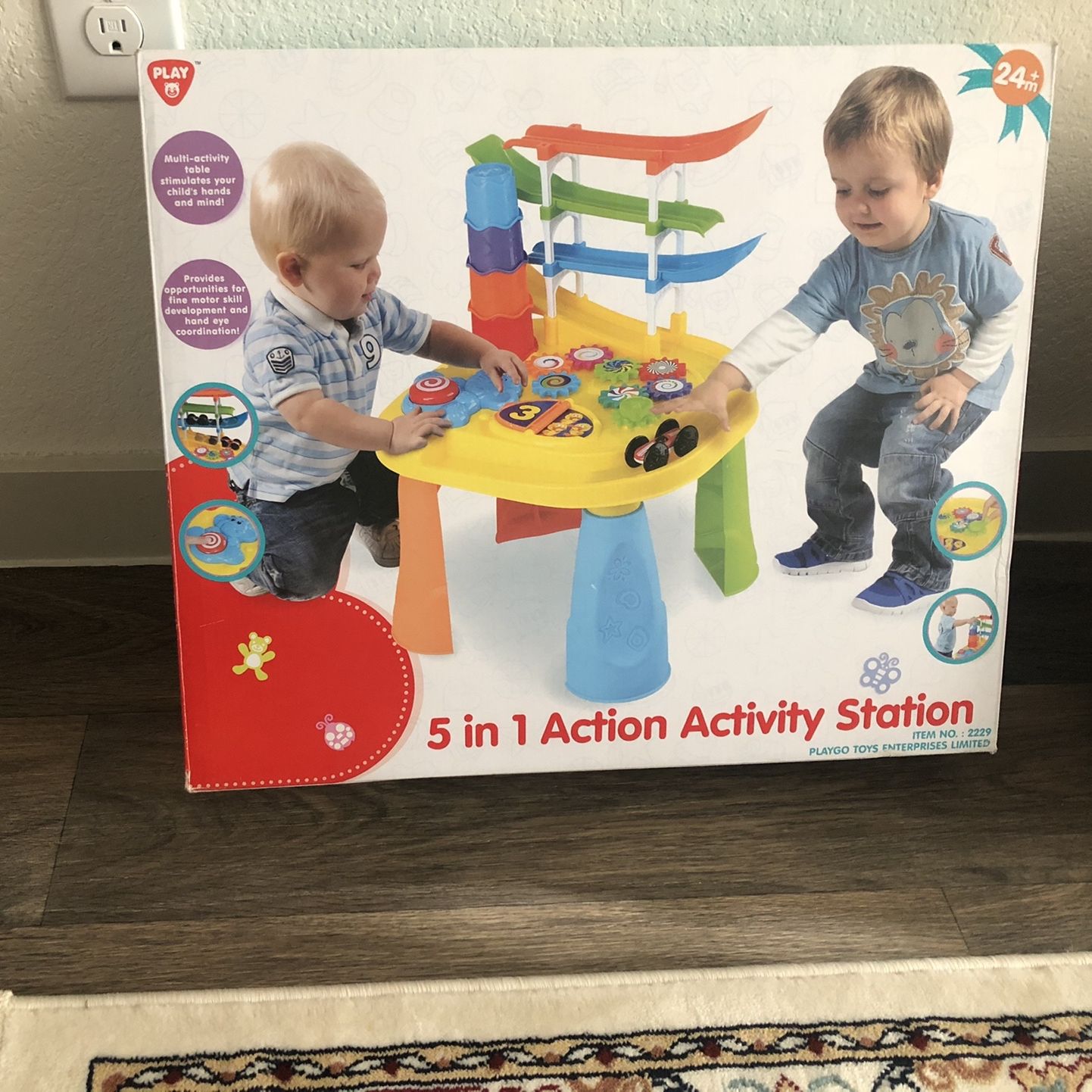  Kids Activity Table/ With A Car