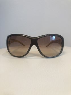 Vintage Just Cavalli Brown Metallic Oversized Women’s Sunglasses