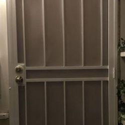 Screen door installation. Buy the door you want. Home Depot and Lowe’s have lots in stock. Message For More Information 