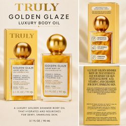 Truly Golden Glaze Luxury Body Oil 90ml